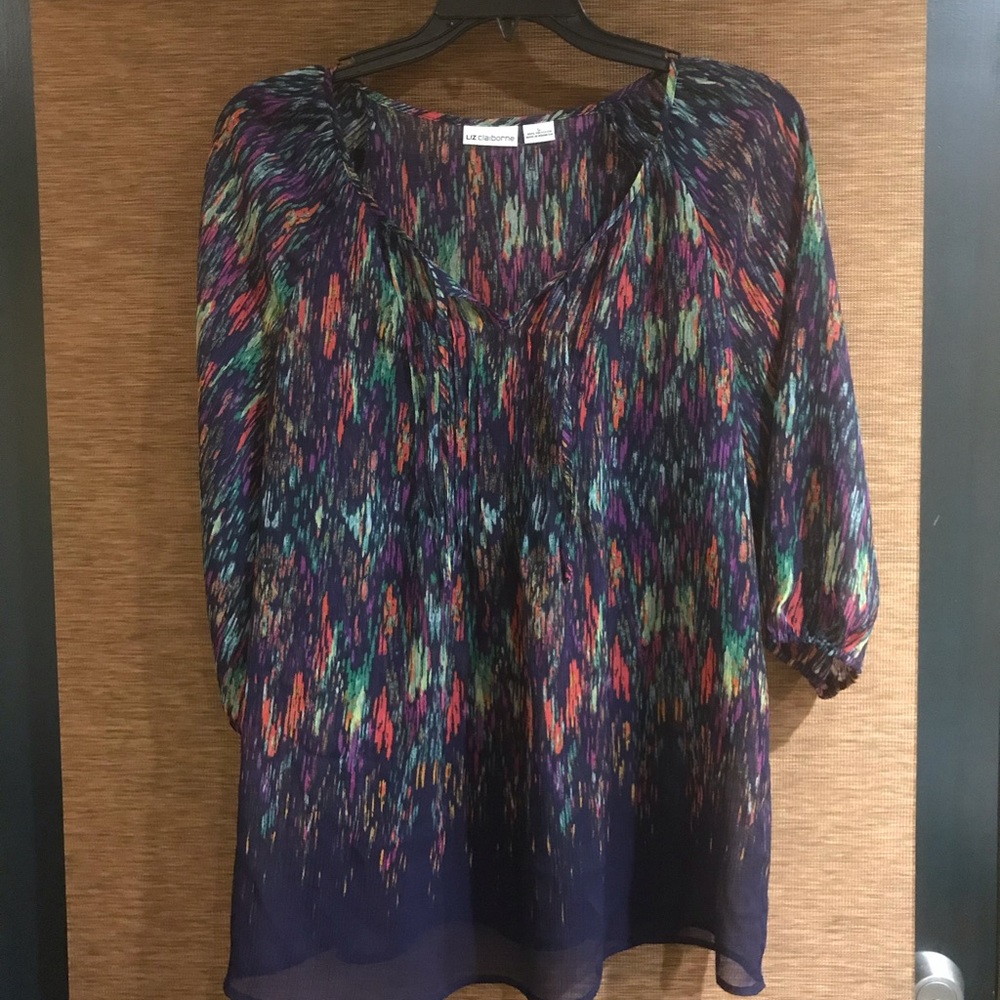 Liz Claiborne flowy top